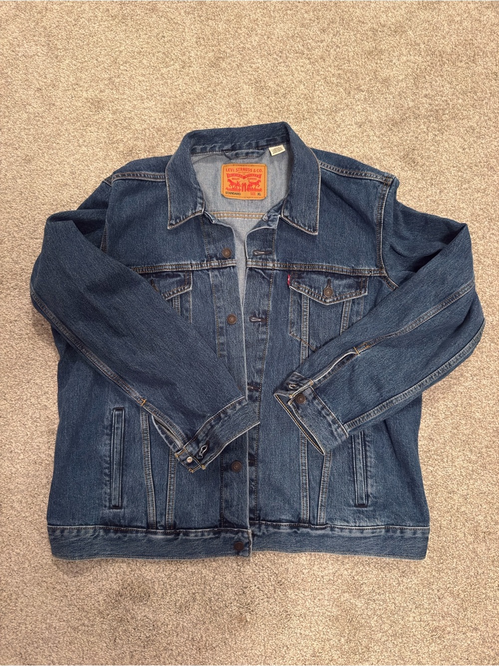 Levi's Blue Denim Trucker Jacket